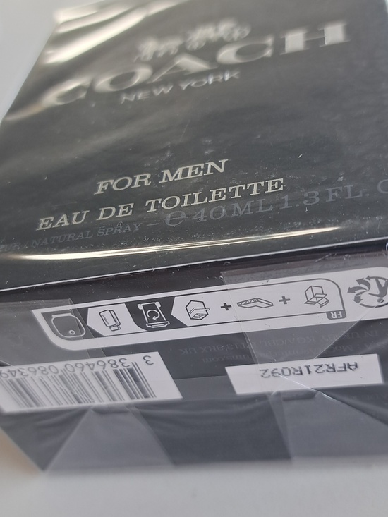 Coach For Men Eau de Toilette - Full Size, New - Picture 2 of 4